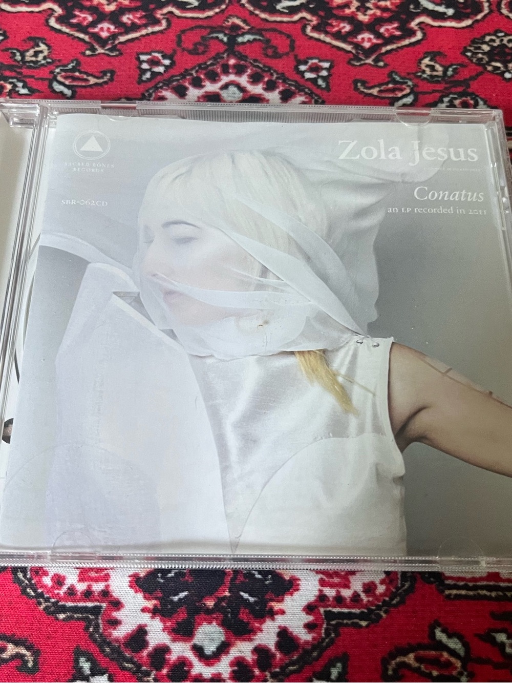 CD Zola Jesus - Conatus sacred bones goth 2014